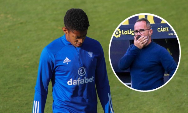 'Choco' Lozano, en la convocatoria del Cádiz para enfrentar al Real Madrid