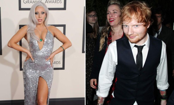 Lady Gaga confunde a Ed Sheeran con un camarero