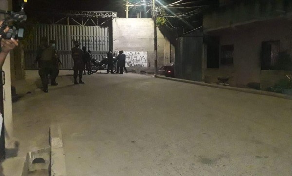 Tres personas muertas deja balacera en colonia de Tegucigalpa