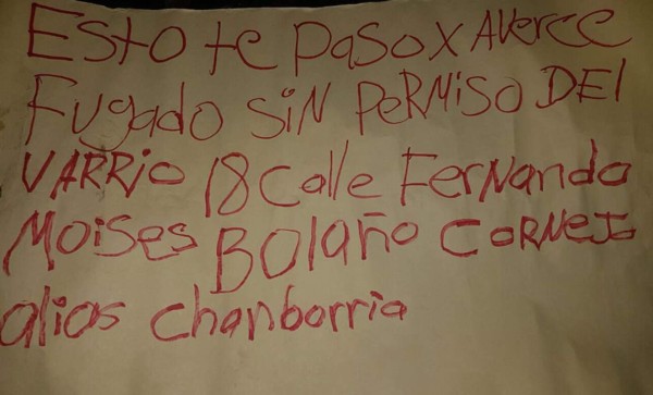 Hallan muerto a uno de los supuestos reos fugados del penal de Támara