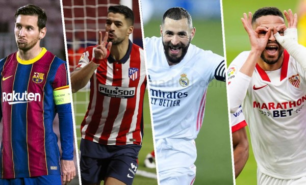 ¡Tabla de goleadores! Luis Suárez supera a su amigo Messi y comanda el Pichichi de la Liga Española