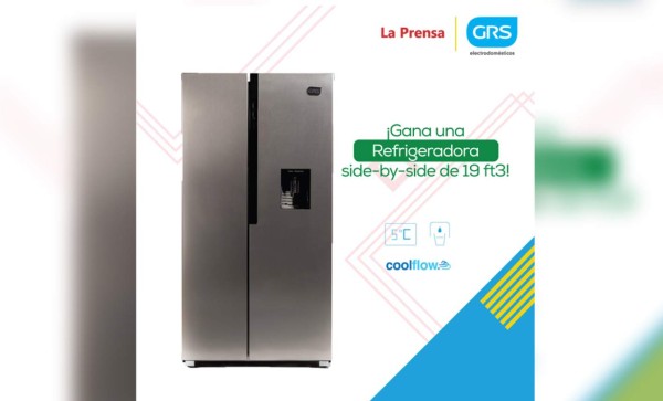 Participa y gana un refrigerador con LA PRENSA y GRS