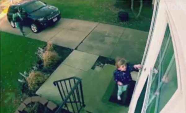 Fuerte viento hace volar a niña de 4 años