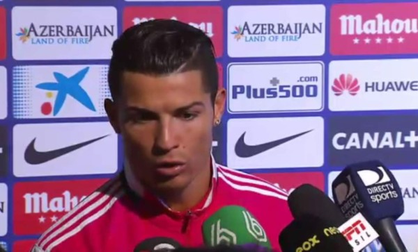 Cristiano Ronaldo a un periodista: 'No eres inteligente'