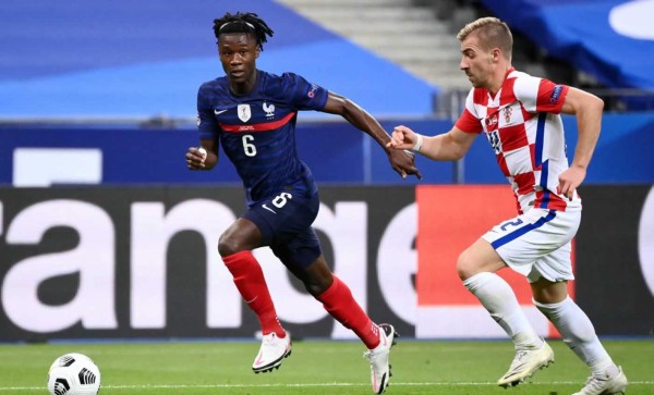 Eduardo Camavinga debuta con 17 años en la Selección de Francia y hace historia