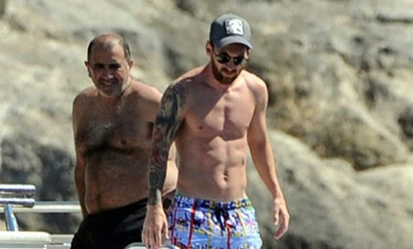 El nuevo tatuaje que lució Messi en Ibiza