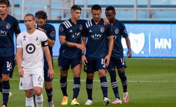 Sporting Kansas City y Roger Espinoza reanudan la MLS con un triunfo sobre Minnesota United