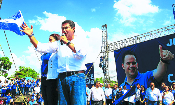 Si Juan Orlando Hernández gana, sería el presidente más joven de Honduras