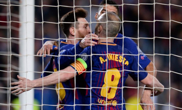 Barcelona golea a la Roma y pone un pie en semifinales de Champions