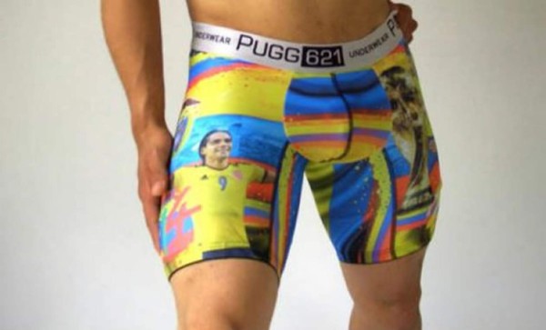 Video: Lanzan calzoncillos hidratantes con la foto de Falcao