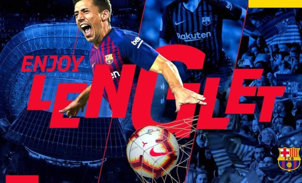 Barcelona oficializa el fichaje del defensa francés Clément Lenglet