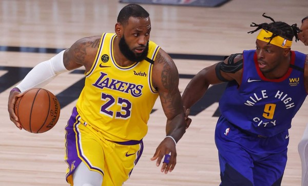 NBA: Los Lakers machacan a los Nuggets y se ponen 1-0 en final del Oeste