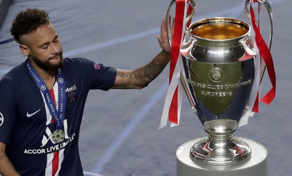 El mensaje de Neymar tras perder la final de la Champions League