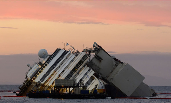 Concluye con éxito el enderezamiento del Costa Concordia