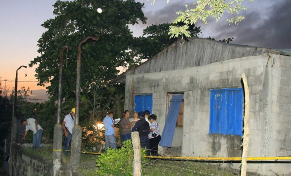 Estrangulado hallan a albañil en el patio de su casa en Choloma