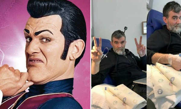 El villano de Lazy Town gana la batalla contra el cáncer