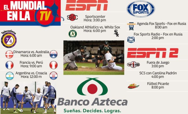 La agenda más importante de este jueves.