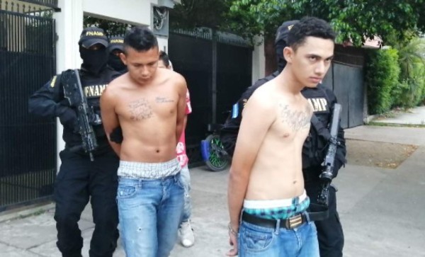 Caen cuatro supuestos mareros extorsionadores en San Pedro Sula