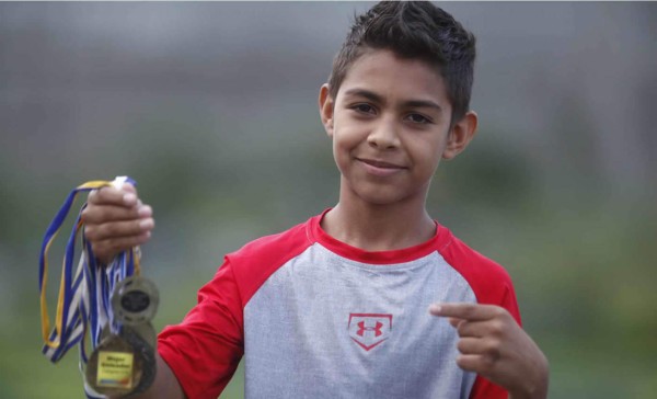 El niño hondureño que destaca en las Ligas Menores