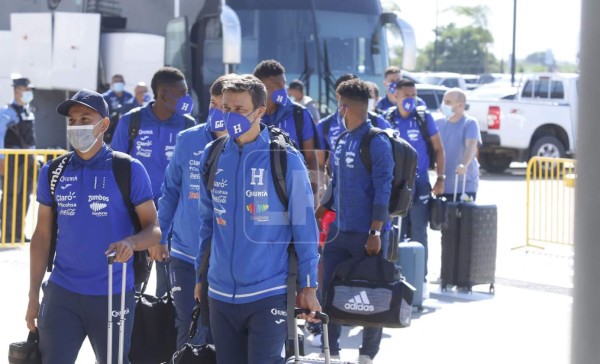 Sub-23 de Honduras partió rumbo a México para disputar el Preolímpico de Concacaf