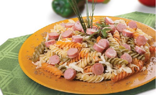 Receta: Pasta con Mantequillla y Jamón