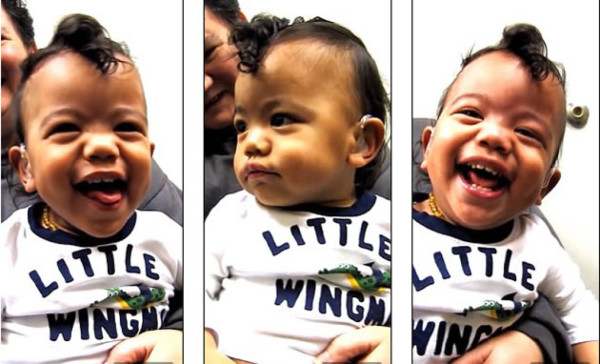 Vídeo: Mire la asombrosa reacción de un niño sordo que oye por primera vez