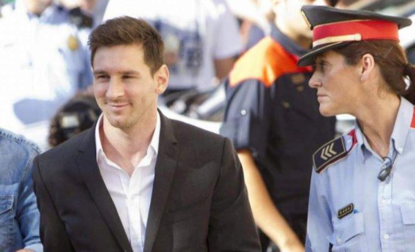 Messi se libra de la prisión con una multa de 252 mil euros