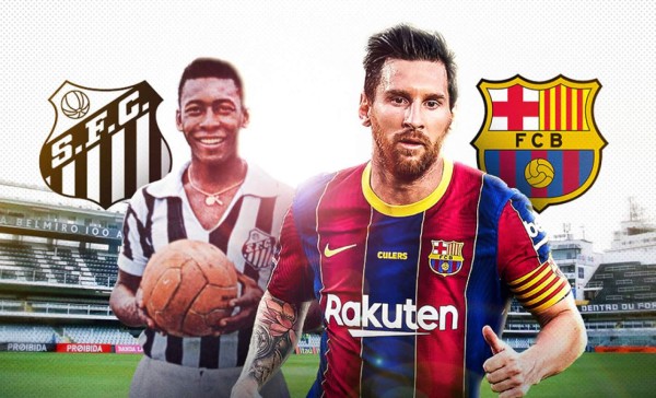 Messi, a dos goles del histórico récord de Pelé