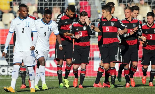 Honduras, goleada por Alemania y eliminada del Mundial Sub-20