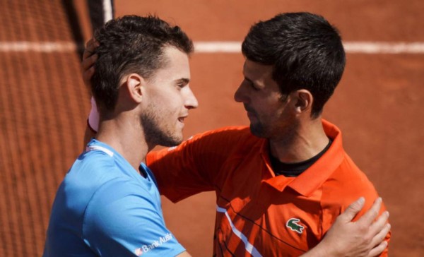 Roland Garros: Dominic Thiem vence a Djokovic y jugará la final con Nadal