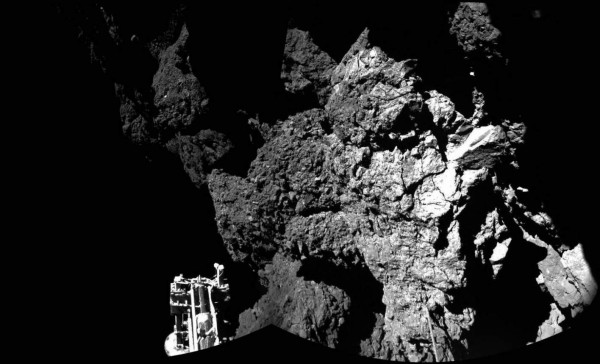 Philae envía primeras imágenes a la Tierra desde cometa