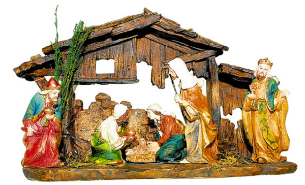 El pesebre, símbolo de la familia y la humildad