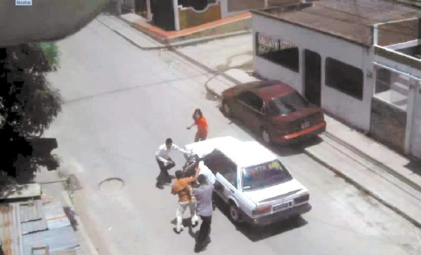 Video: Así asesinaron a un taxista en la capital de Honduras