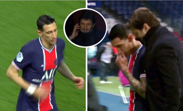 Di María deja entre lágrimas el partido PSG-Nante por un robo y secuestro de su familia en su casa