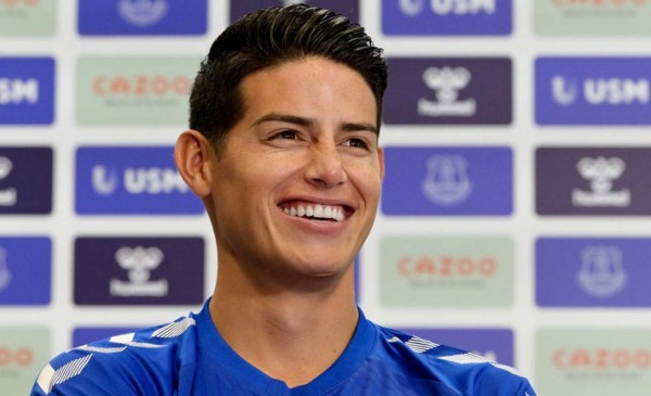 James Rodríguez revela la razón por la que decidió fichar por el Everton