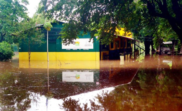 Incomunicados están en la zona sur hondureña por fuertes lluvias