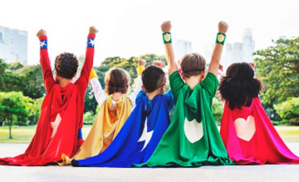 Use a su favor los superhéroes