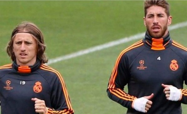 Modric y Ramos se despiden con cariño de Ancelotti