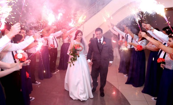 Boda de Jessica Sabillón y José Manuel Espinal