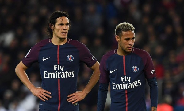 Neymar y Cavani casi se van a los puños en en vestuario del PSG