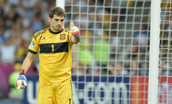 Casillas: 'La línea del Real Madrid está siendo buena'