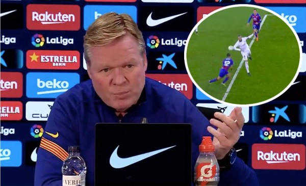 Koeman explota por el VAR y el Real Madrid: 'Ya sabemos”