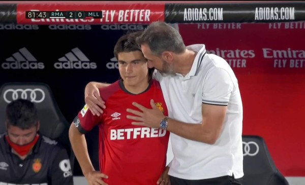 Luka Romero, el 'Messi mexicano', hace historia al debutar en la Liga Española