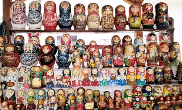 'Matrioshkas”, trocito de Rusia que se lleva cada visitante