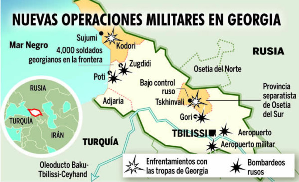 Militares rusos invaden