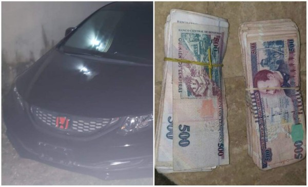 Dinero y varios vehículos decomisados deja allanamiento en La Ceiba