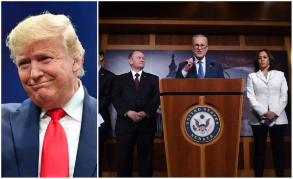 Senadores se enfrentan por testigos en juicio contra Donald Trump