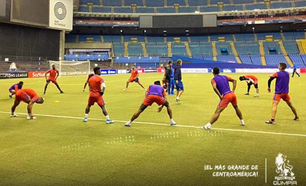 Olimpia reconoció el Olímpico de Montreal y se reporta listo para enfrentar al Impact Montreal