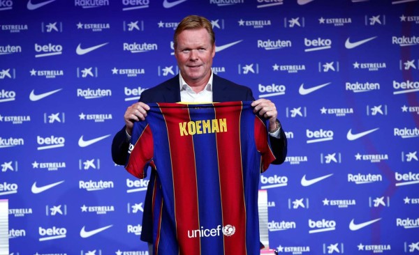 Ronald Koeman, presentado por el Barça: 'No sé si tengo que convencer a Messi'