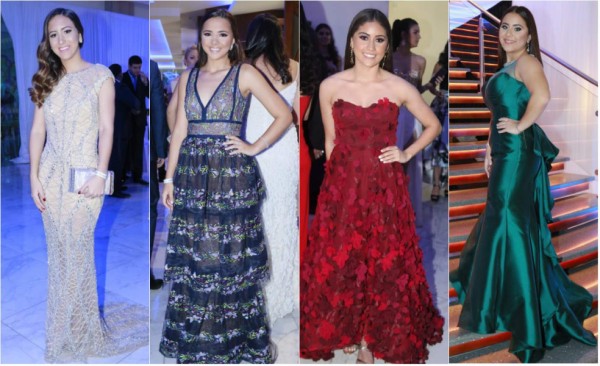 Los elegantes vestidos que lucieron las graduadas de la EIS